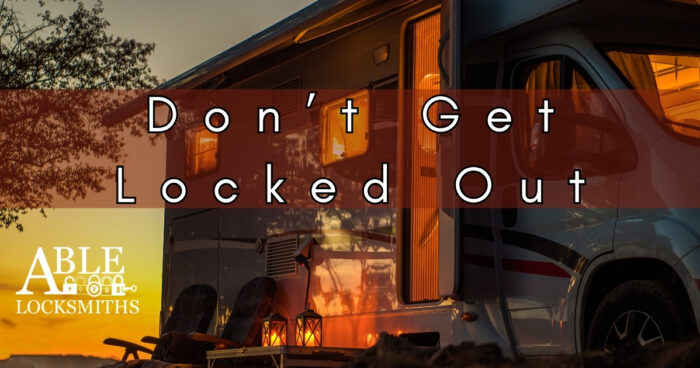 RV Keys Don't get locked out of your RV.
