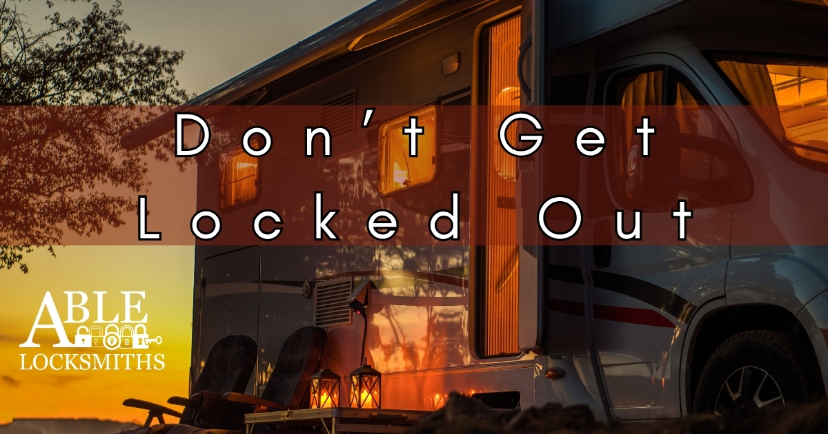 RV Keys Don't get locked out of your RV.