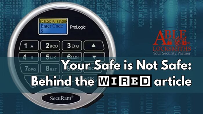 Your Safe is Not Safe